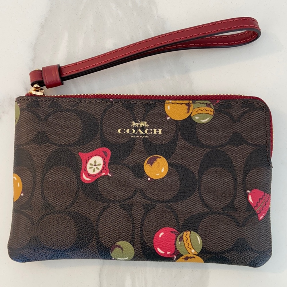 Holiday Limited Edition Coach Wristlet